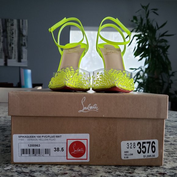 *SOLD* BNIB Christian Louboutin Spikaqueen 100mm - Picture 3 of 10